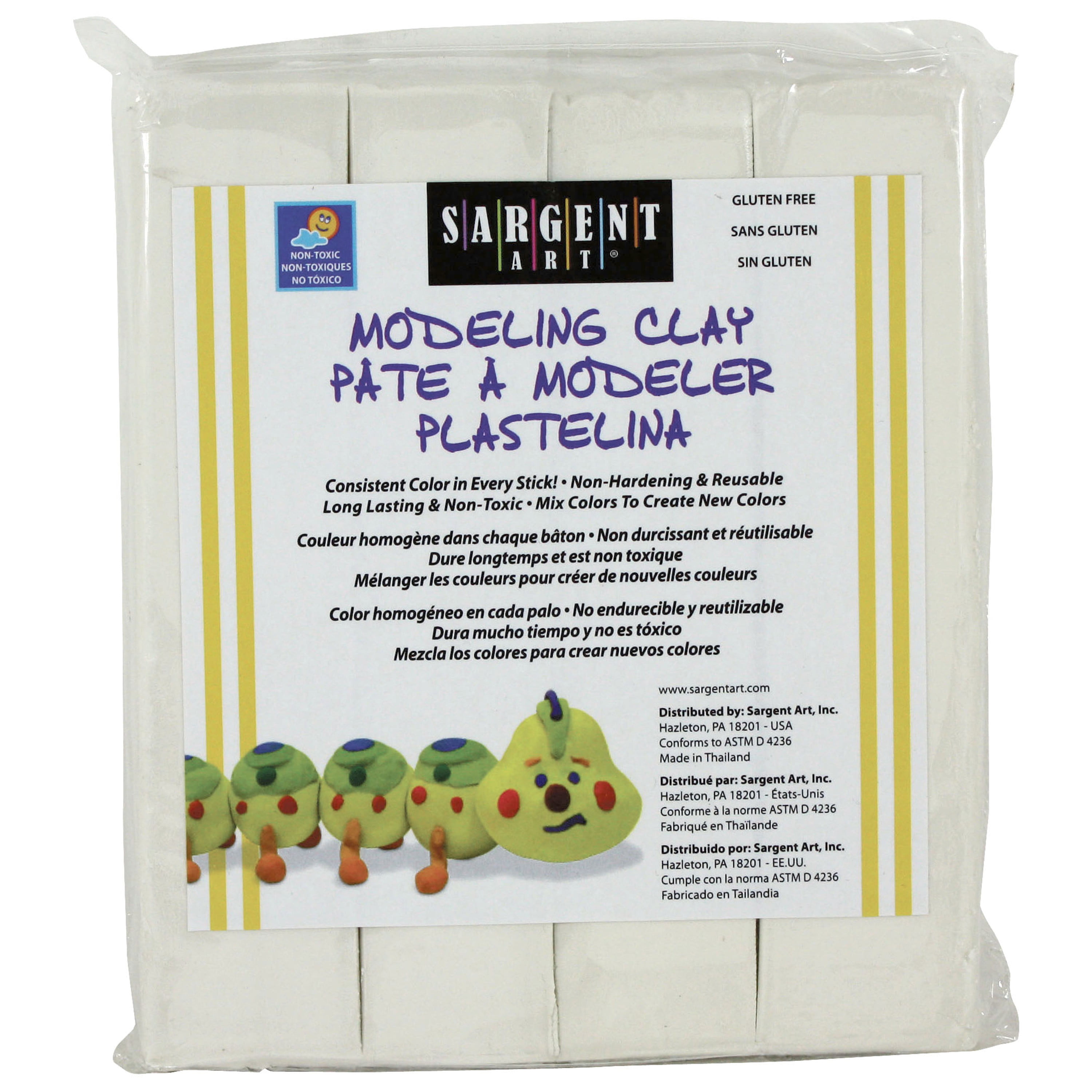 Sargent Art Modeling Clay, White