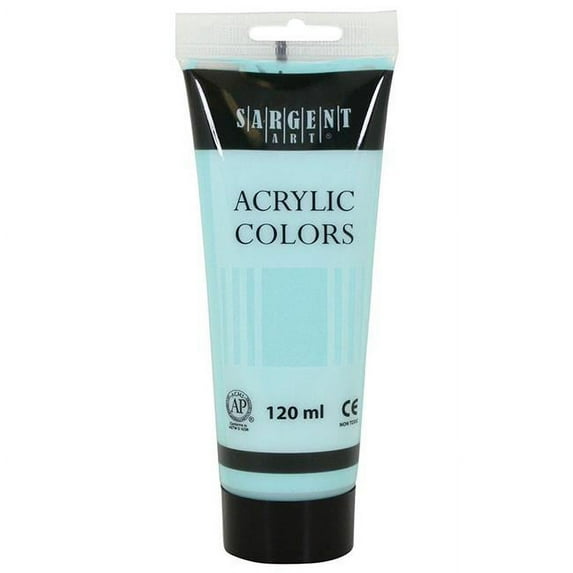 Sargent Art SAR230364 120 ml Acrylic Tube Paint, Ocean Green