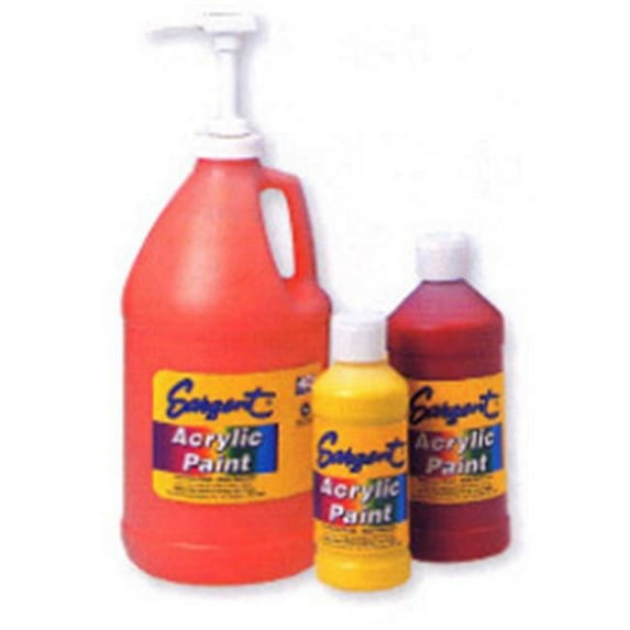Sargent Art Sargent Acrylic, Orange Spectral 64 Oz.
