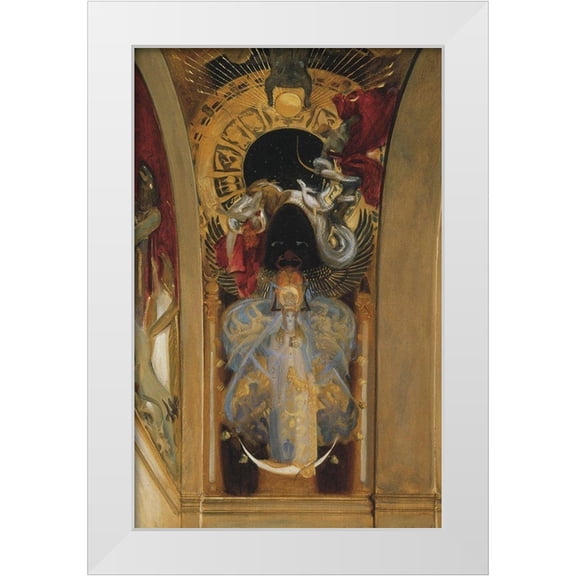 Sargent, John Singer 10x14 White Modern Wood Framed Museum Art Print Titled - Astarte 1895