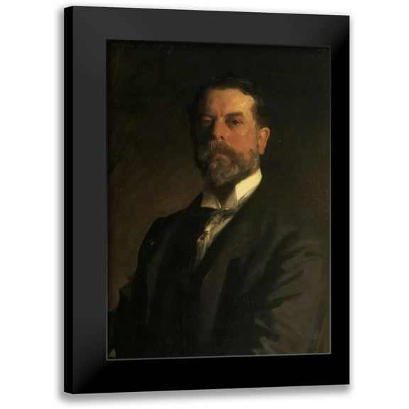 Sargent, John Singer 11x14 Black Modern Framed Museum Art Print Titled - Self Portrait