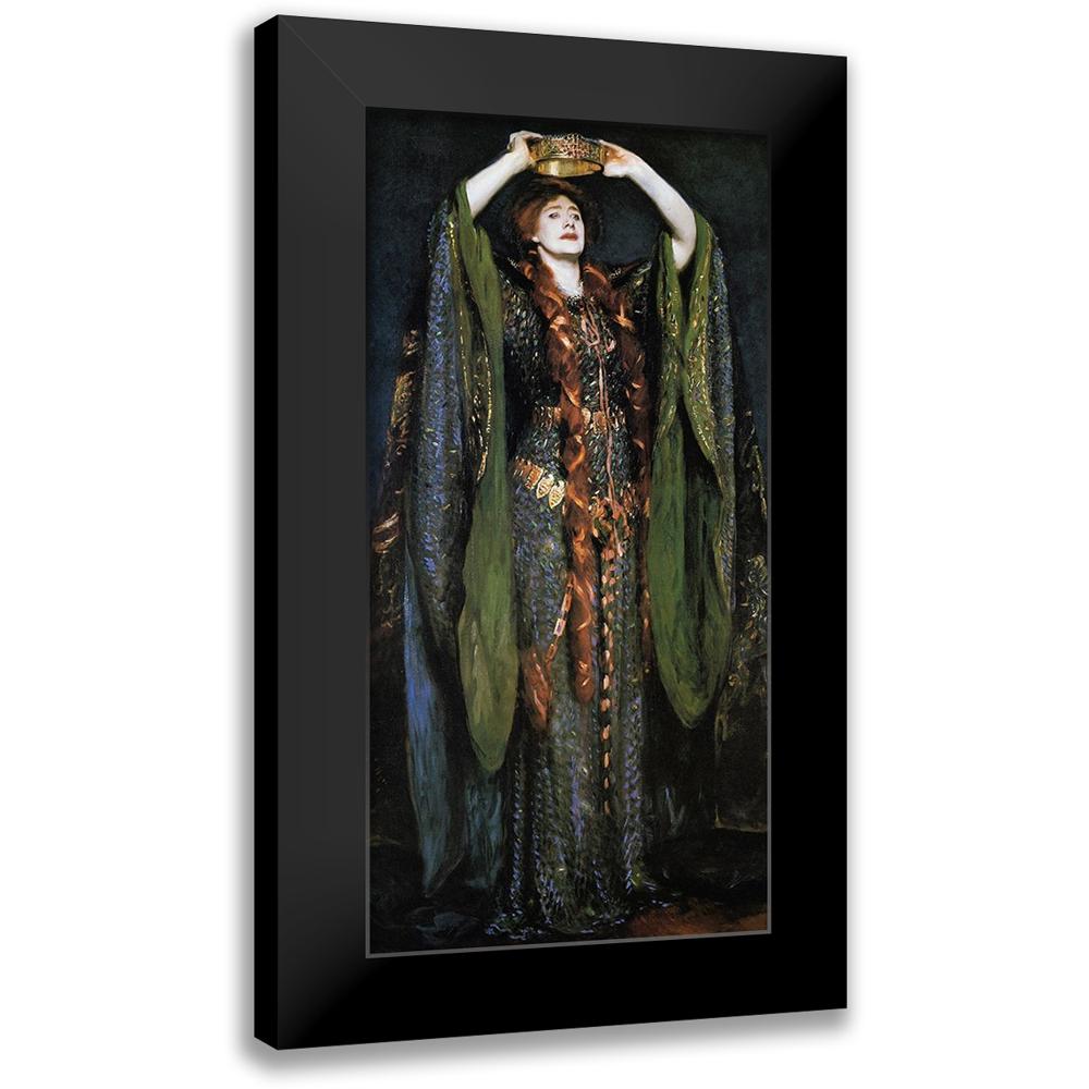 Sargent John Singer 11x18 Black Modern Framed Museum Art Print Titled 