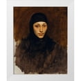 thumbnail image 1 of Sargent, John Singer 12x14 White Modern Wood Framed Museum Art Print Titled - Egyptian Woman, 1 of 4