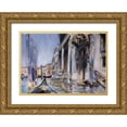 thumbnail image 1 of Sargent, John Singer 14x11 Gold Ornate Wood Framed with Double Matting Museum Art Print Titled - View of the Grand Canal, 1904, 1 of 4
