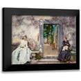 thumbnail image 1 of Sargent, John Singer 14x12 Black Modern Framed Museum Art Print Titled - Doorway - the Garden Wall, 1 of 5