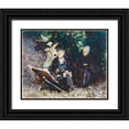 thumbnail image 1 of Sargent, John Singer 14x12 Black Ornate Wood Framed with Double Matting Museum Art Print Titled - In the Generalife, 1 of 4