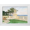 thumbnail image 1 of Sargent, John Singer 18x13 White Modern Wood Framed Museum Art Print Titled - Terrace-Vizcaya, 1 of 4