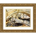 thumbnail image 1 of Sargent, John Singer 18x14 Gold Ornate Wood Framed with Double Matting Museum Art Print Titled - Rio di Santa Maria Formosa, Venice, 1902-04, 1 of 4
