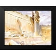 thumbnail image 1 of Sargent, John Singer 18x15 Black Modern Framed Museum Art Print Titled - Temple of Bacchus-Baalbek, 1 of 4
