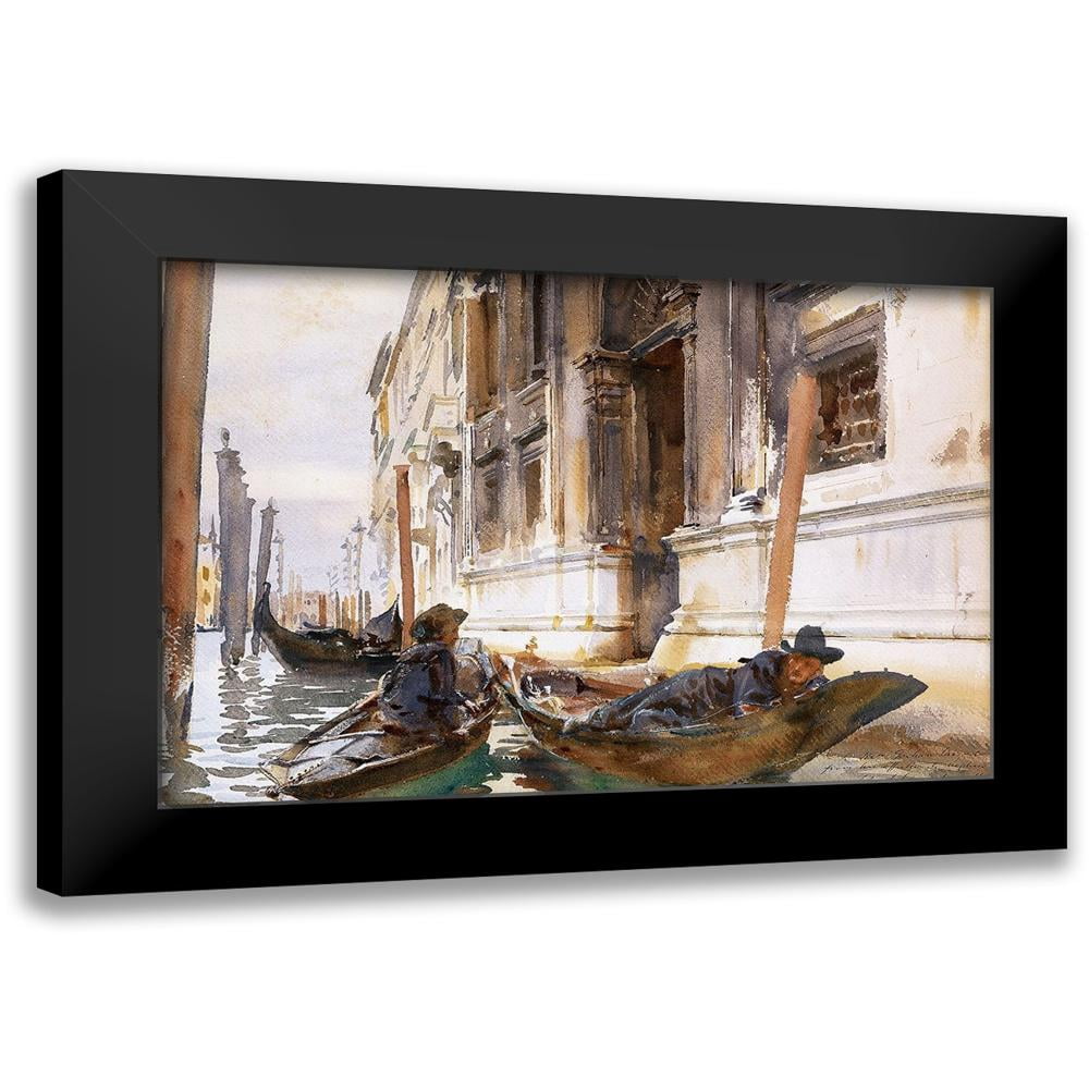 Sargent, John Singer 24x17 Black Modern Framed Museum Art Print Titled ...