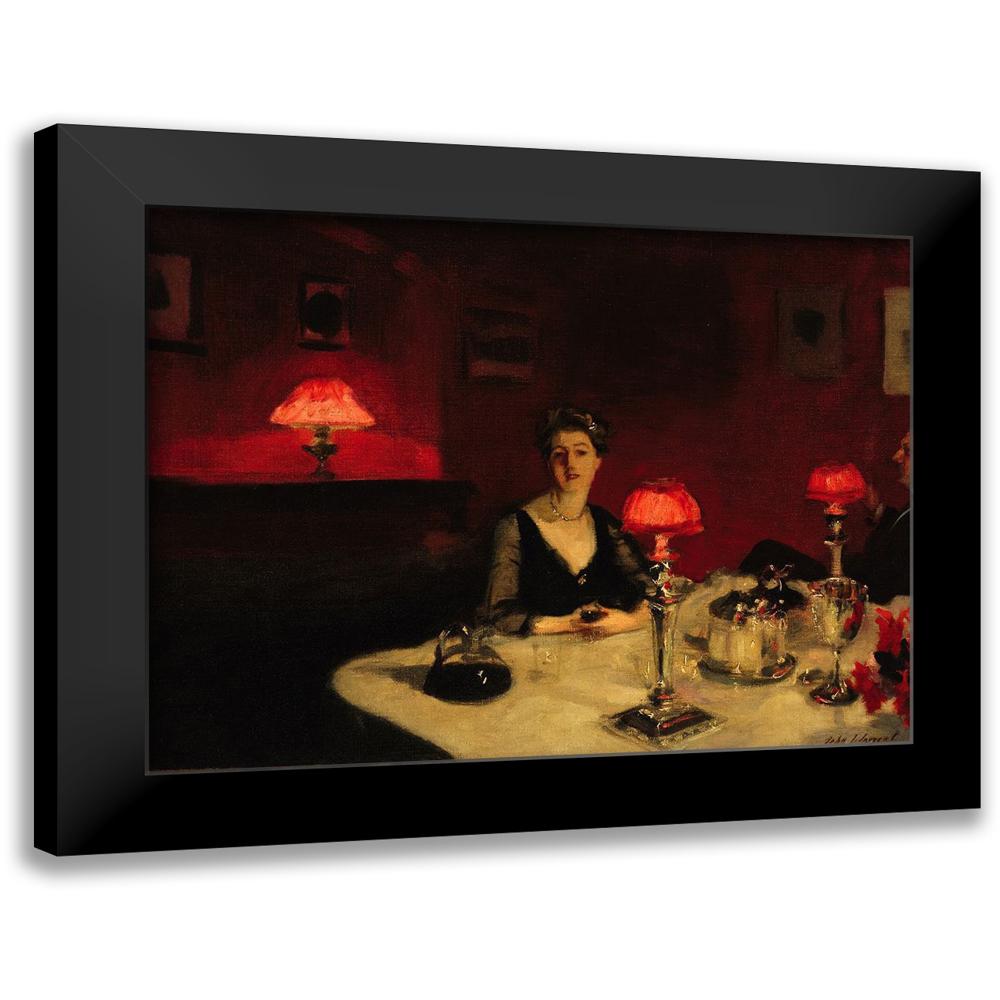 Sargent, John Singer 24x19 Black Modern Framed Museum Art Print Titled ...