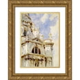 thumbnail image 1 of Sargent, John Singer 24x32 Gold Ornate Wood Framed with Double Matting Museum Art Print Titled - The Salute, Venice, 1902-07, 1 of 4