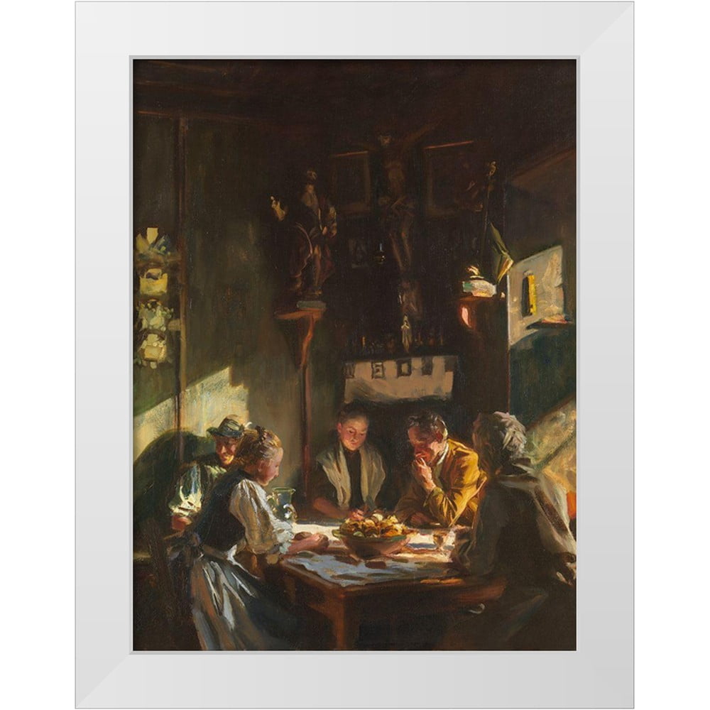 Sargent, John Singer 25x32 White Modern Wood Framed Museum Art Print ...