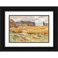 thumbnail image 1 of Sargent, John Singer 32x23 Black Ornate Wood Framed with Double Matting Museum Art Print Titled - Camouflaged Field in France, 1 of 4