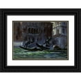 thumbnail image 1 of Sargent, John Singer 32x23 Black Ornate Wood Framed with Double Matting Museum Art Print Titled - Festa della Regata, 1902-04, 1 of 4
