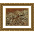 thumbnail image 1 of Sargent, John Singer 32x25 Gold Ornate Wood Framed with Double Matting Museum Art Print Titled - Thistles, 1 of 4