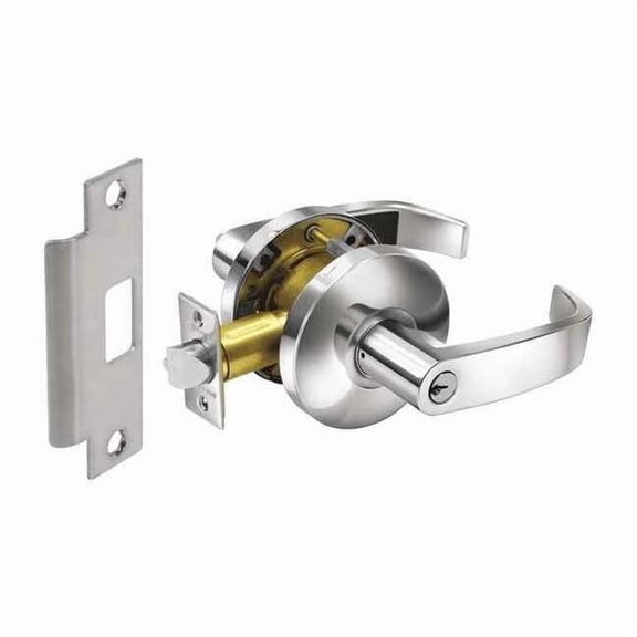 Lever Lockset, Mechanical, Classroom, Grd.2 28-65G37 KL 26