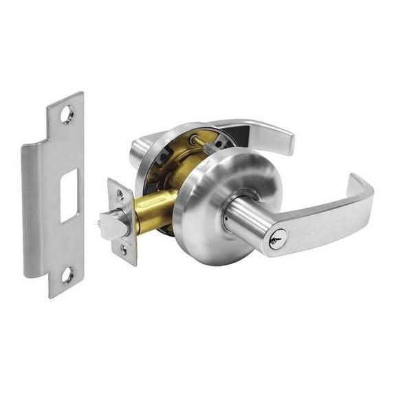 Sargent Lever Lockset, Mechanical, Storeroom 28-65G04 KL 26D