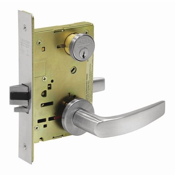 Lever Lockset, Mechanical, Storeroom 8204 LNB 26D