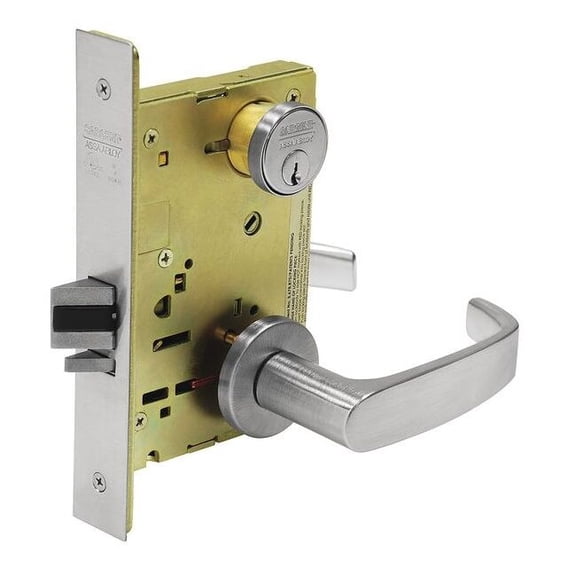 Sargent Lever Lockset, Mechanical, Storeroom 8204 LNL 26D