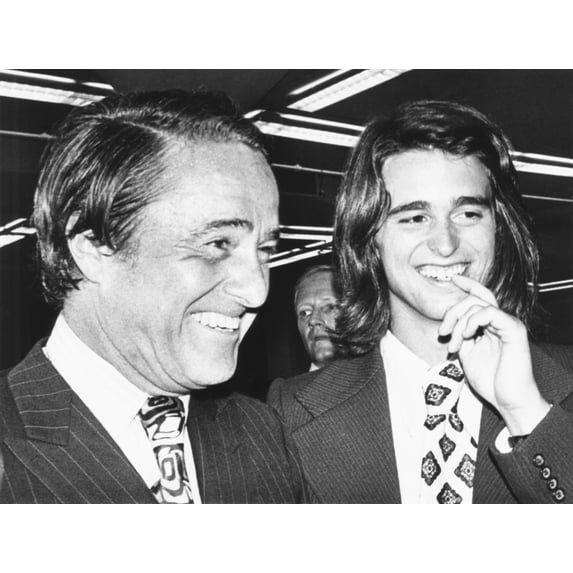 Sargent Shriver And His Son Bobby History (24 x 18)