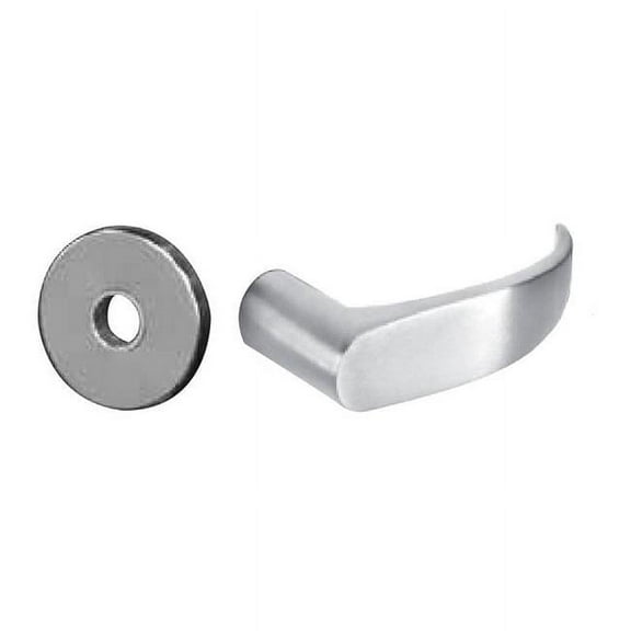 Sargent TR8204LNP26D Storeroom Closet Mortise Trim Only with P Lever & LN Rose, Satin Chrome