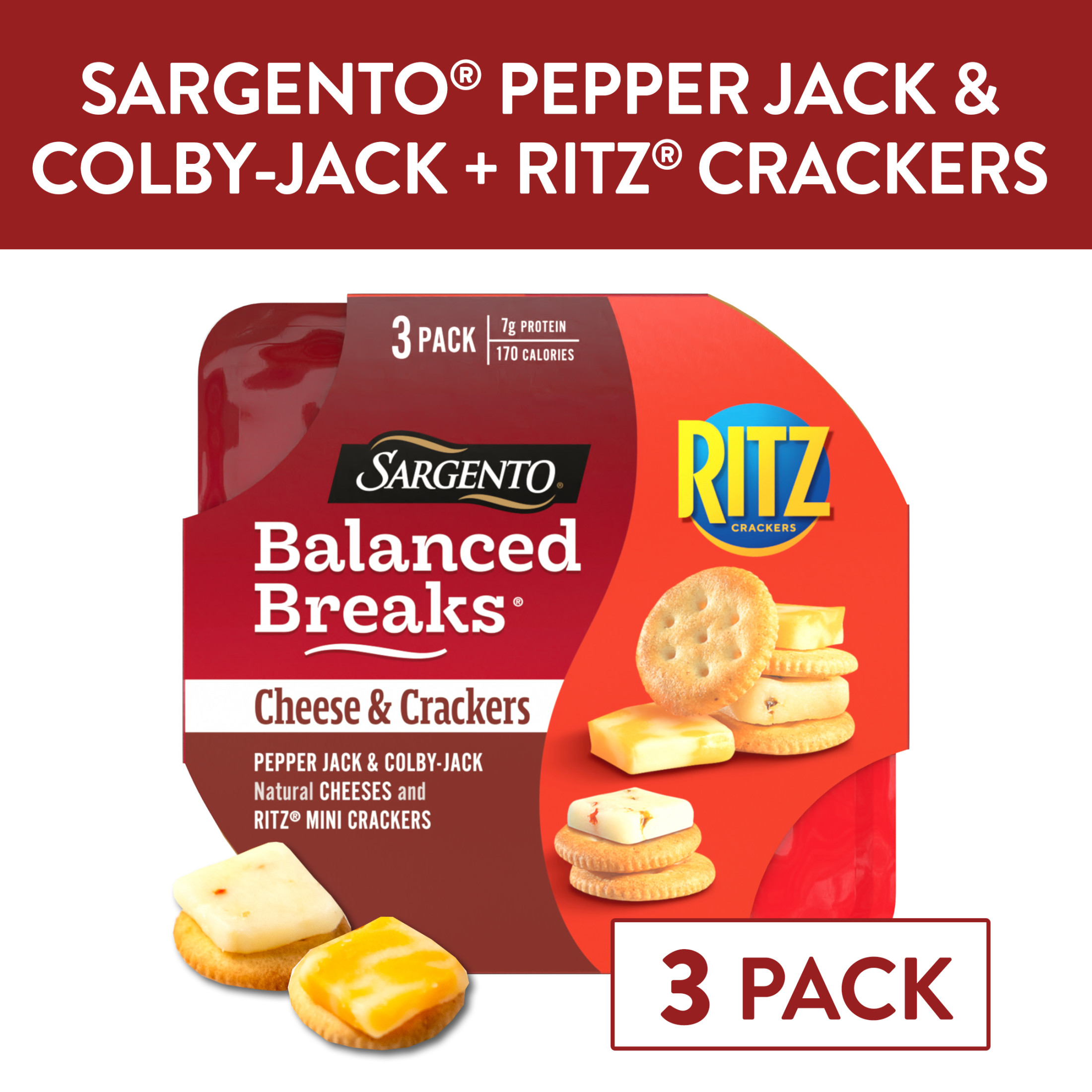 Sargento® ColbyJack Natural Cheese Cubes, 16 oz.