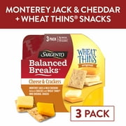 Sargento® Balanced Breaks® Monterey Jack & Mild Cheddar Cheese, WHEAT THINS® Minis