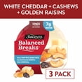 thumbnail image 1 of Sargento Balanced Breaks Sharp White Cheddar Cheese Snack Kit with Roasted Cashews and Raisins, 1 of 8