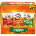 thumbnail image 1 of Pack of 2 - Goldfish Crackers Say Cheeeese Variety Pack With Cheddar, Pizza And Parmesan, Snack Packs, 20 Ct, 1 of 1