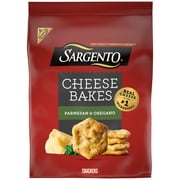 Sargento® Cheese Bakes Parmesan and Oregano Crackers, Cheese Crackers, Lunch Snacks, 4.5 oz
