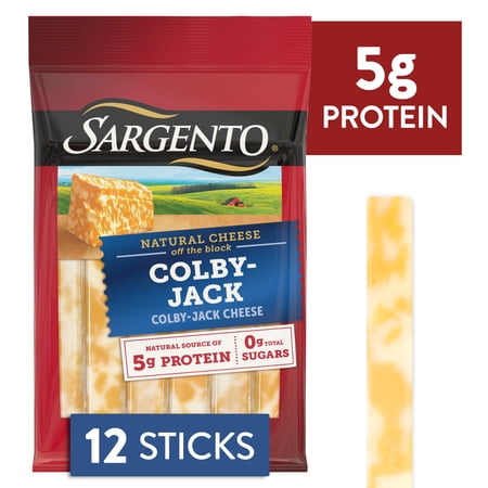 Sargento® Colby-Jack Natural Cheese Snack Sticks, 12-Count