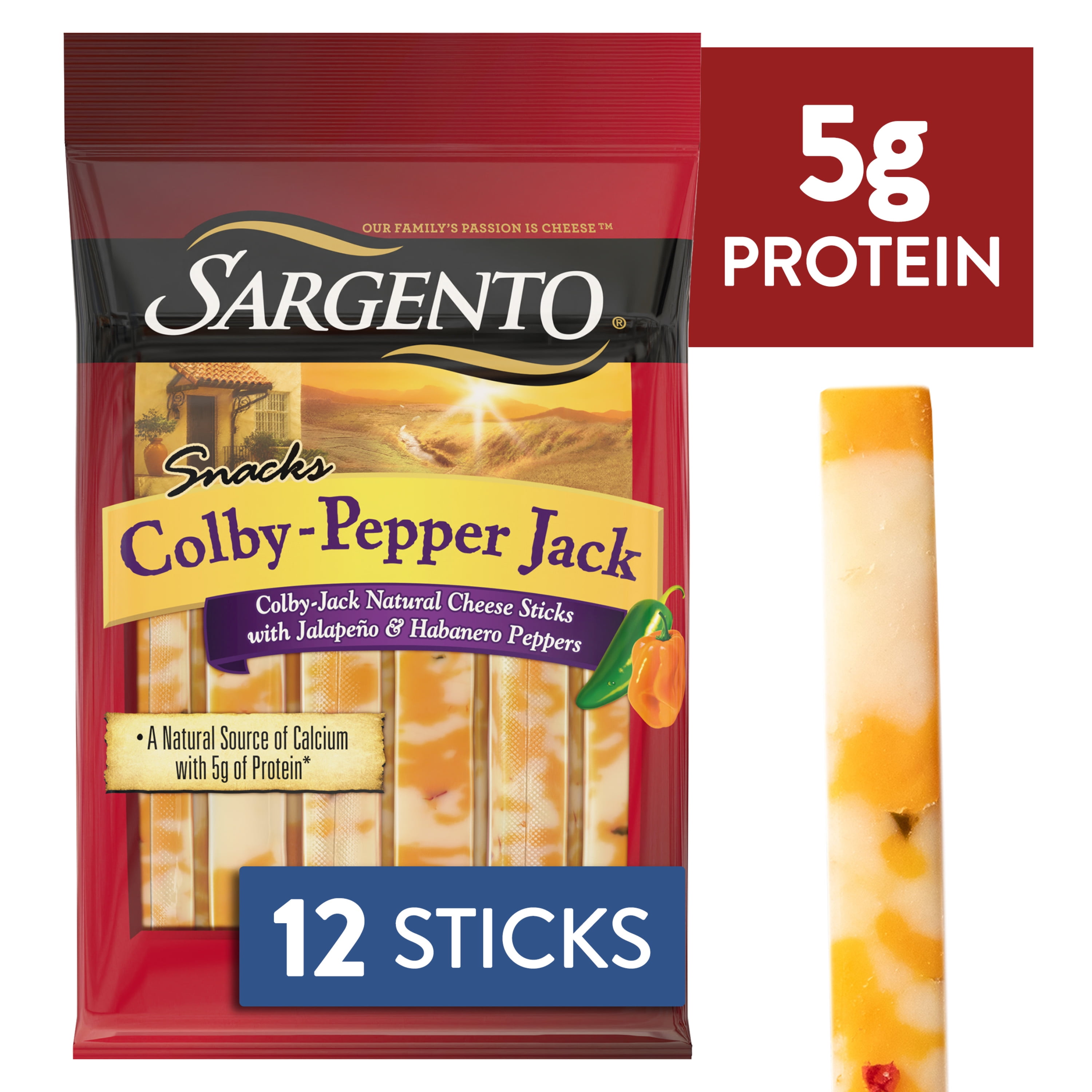 Sargento® Colby-Pepper Jack Natural Cheese Snack Lebanon | Ubuy