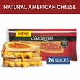 thumbnail image 1 of Sargento® Natural American Sliced Cheese, 24 Slices, 1 of 8