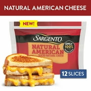 Sargento® Natural American Sliced Cheese, 12 Slices