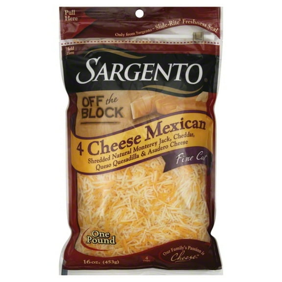 Sargento Sargento Off the Block Shredded Cheese, 16 oz
