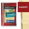 thumbnail image 1 of Sargento® Sliced Havarti Natural Cheese, 10 slices, 1 of 9