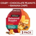 thumbnail image 1 of Sargento® Sweet Balanced Breaks® Colby Cheese, Chocolate Peanuts, Bananas, Peanut Drops, 1 of 8