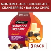 Sargento® Sweet Balanced Breaks® Monterey Jack Cheese, Dried Fruit, and Chocolate Chunks