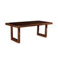 thumbnail image 1 of Sari 80 Inch Dining Table Acacia Wood Uniquely Salvaged Look Brown, 1 of 8