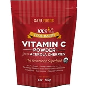 Sari Foods Vitamin C from Organic Acerola Cherries, 6 oz
