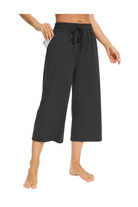 Women's Comfy Wide Leg Drawstring Sweatpants with Pockets
