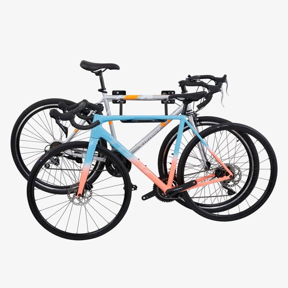 Saris 2 Bike Wall Hanger Heavy Duty Horizontal Bike Storage Rack with Soft Vinyl Coated Cradle