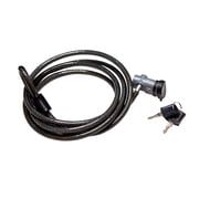 Saris 8 ft Cable Bike Lock   Durable 1 lb Braided Steel Cable with 2 Keys for Secure Protection