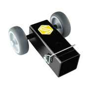 Saris Bike Rack, 2" Metal Transport Dollie for Hitch Rack - Black