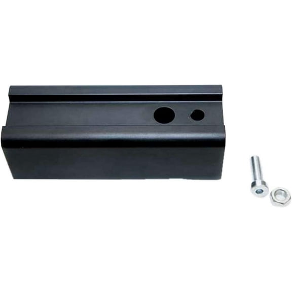 Saris Bike Rack Accessory, Aluminum Hitch Adapter for Hitch Racks, 5.5 inch - Black