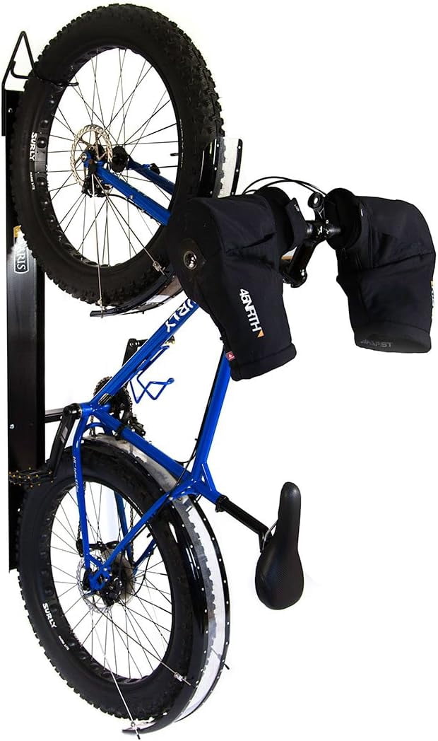 Trac Rack Compact Saris Bike Trac Vertical Bike Rack, Indoor Wall Mount Bike Rack, One ...