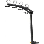 Saris Bones 4 Bike Hitch Rack, Easy Fold Design Hitch Bike Rack with Tilting Base - Black