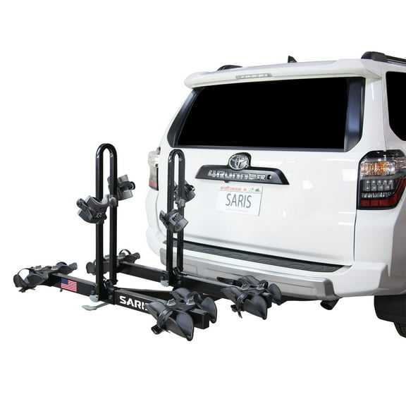 Saris Freedom Bike Hitch Car Rack, 4-Bicycle Carrier , Black