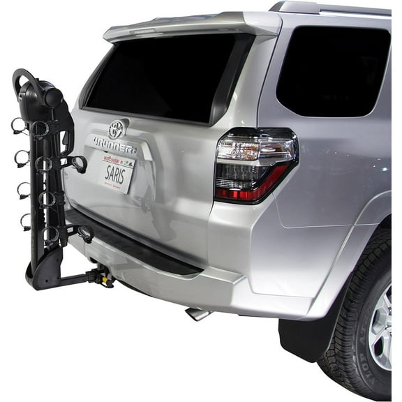 Saris Glide EX Hitch Bike Rack - One-handed Trigger Release Glide Operation 4 Bike Hitch Rack